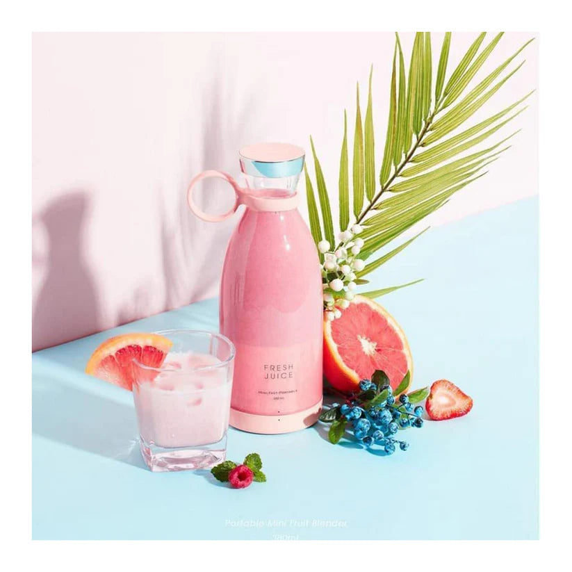 Portable Mini Juicer Bottle, Wireless Juicer Blender